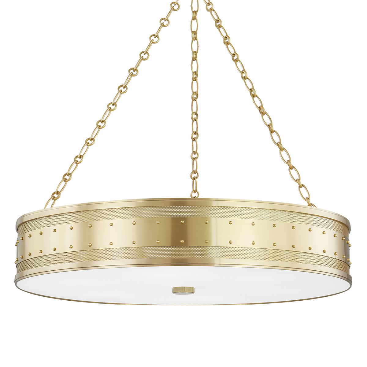 Gaines Large Chandelier - Aged Brass by Hudson Valley Lighting