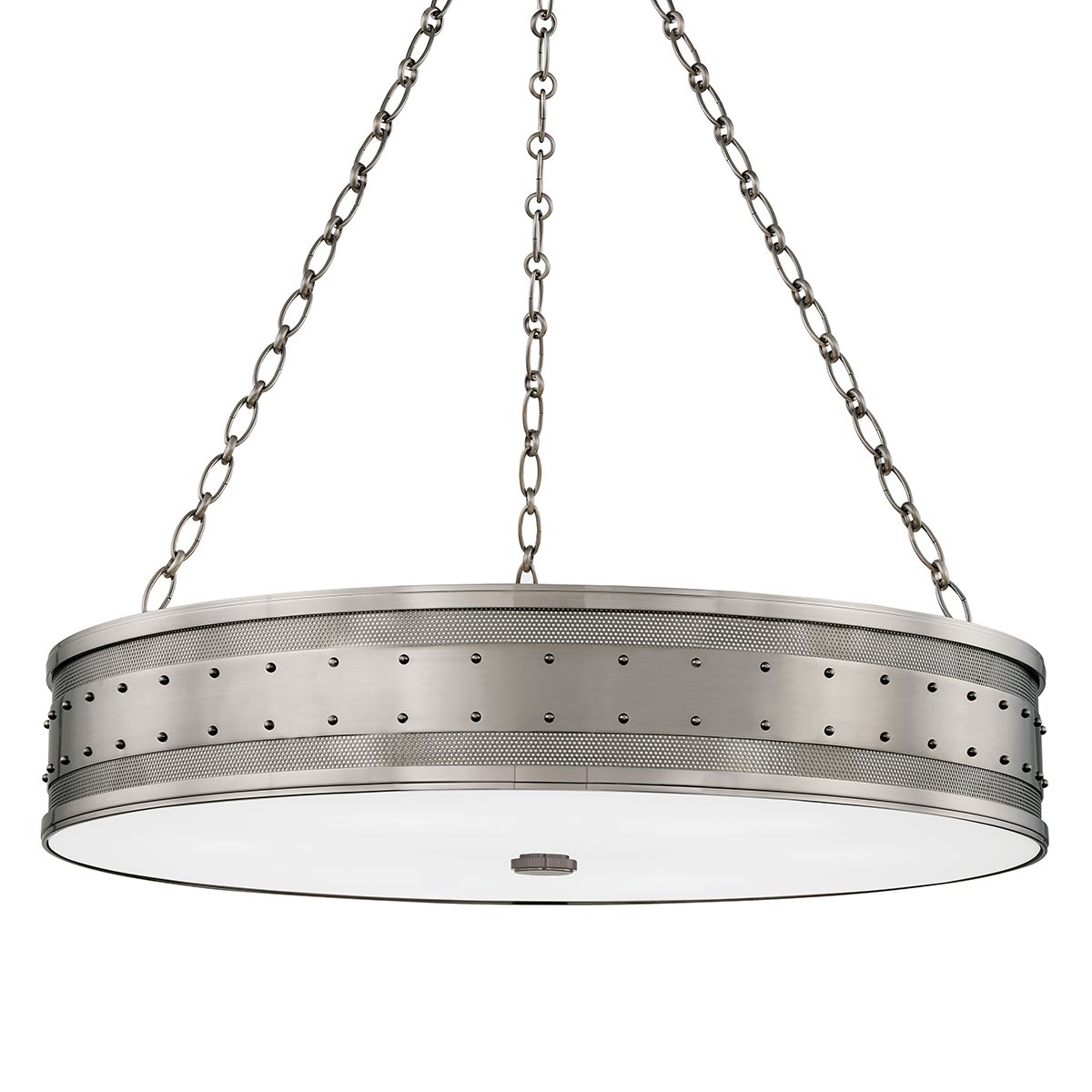 Gaines Large Chandelier - Historic Nickel by Hudson Valley Lighting