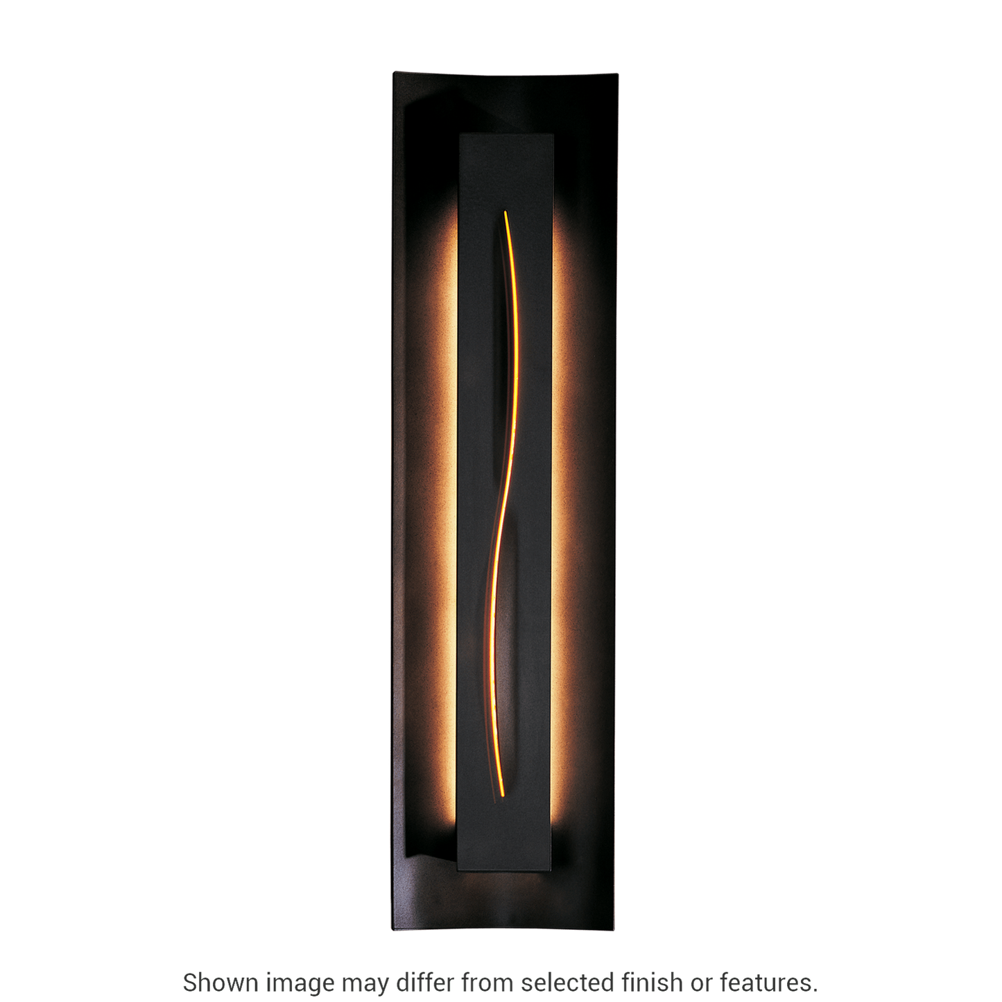 Gallery Sconce - White - Red Glass by Hubbardton Forge