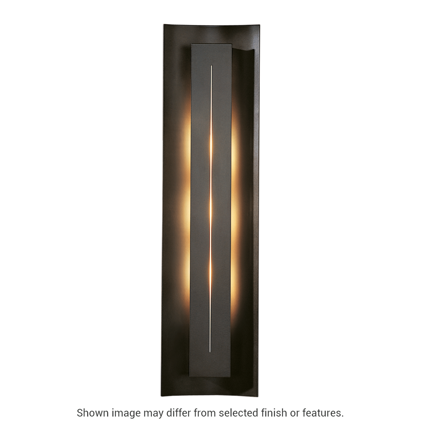 Gallery Sconce - White - Red Glass by Hubbardton Forge