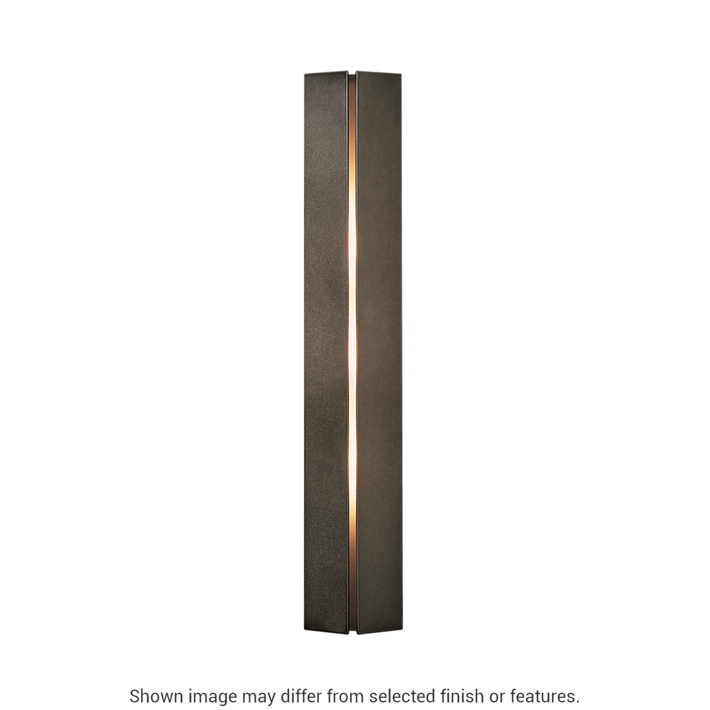 Gallery Small Sconce - White - Red Glass by Hubbardton Forge