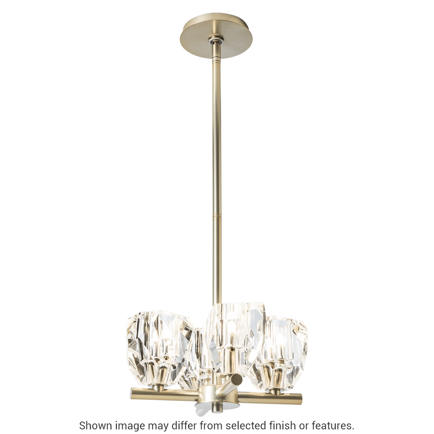 Gatsby 4-Light Semi-Flush Pendant - White by Hubbardton Forge