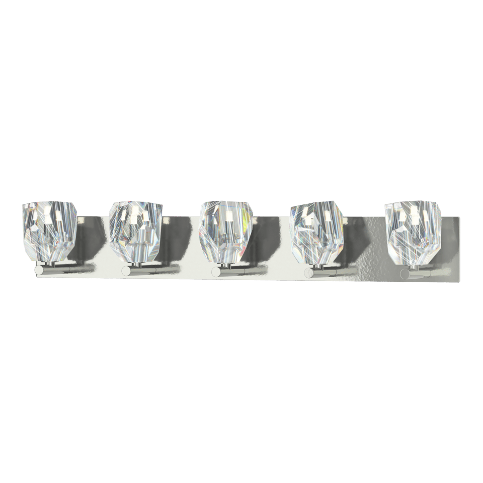Gatsby 5-Light Bath Sconce - Sterling by Hubbardton Forge