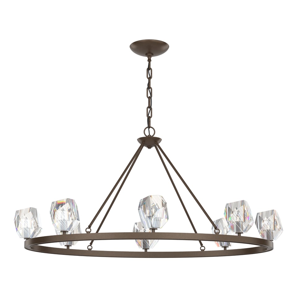 Gatsby 8-Light Chandelier - Bronze by Hubbardton Forge
