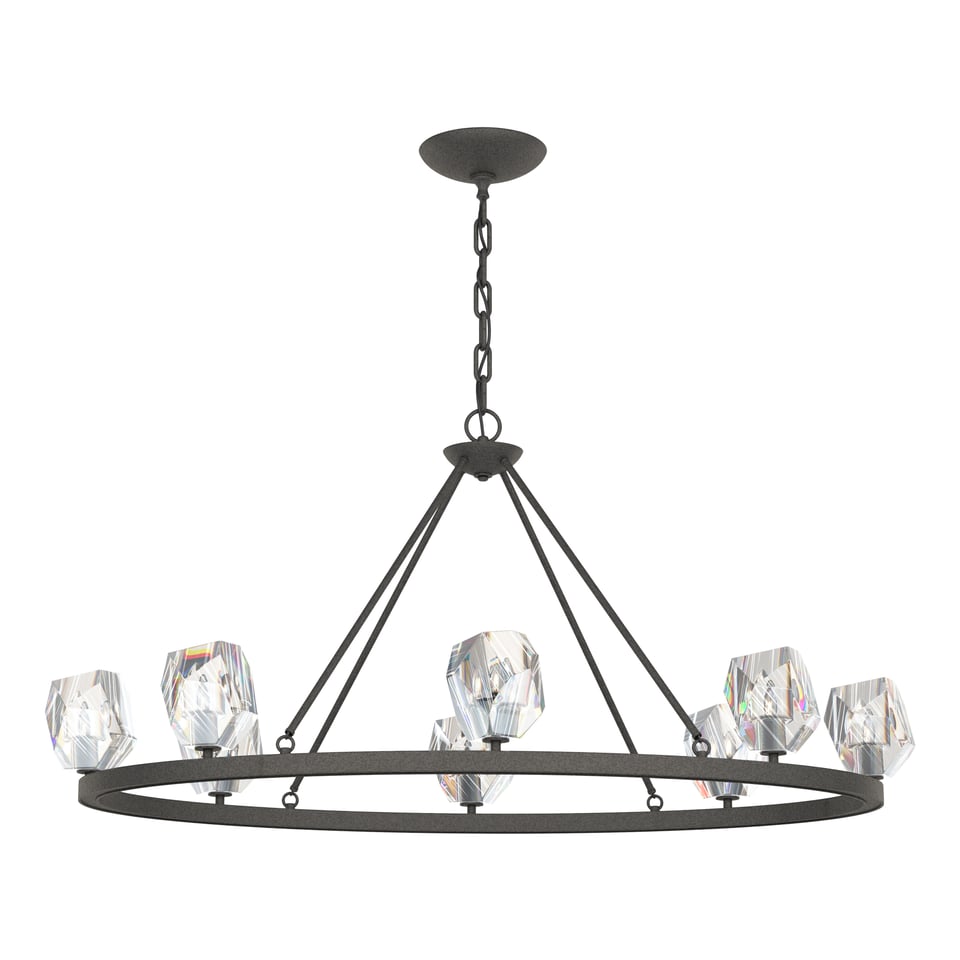 Gatsby 8-Light Chandelier - Natural Iron by Hubbardton Forge
