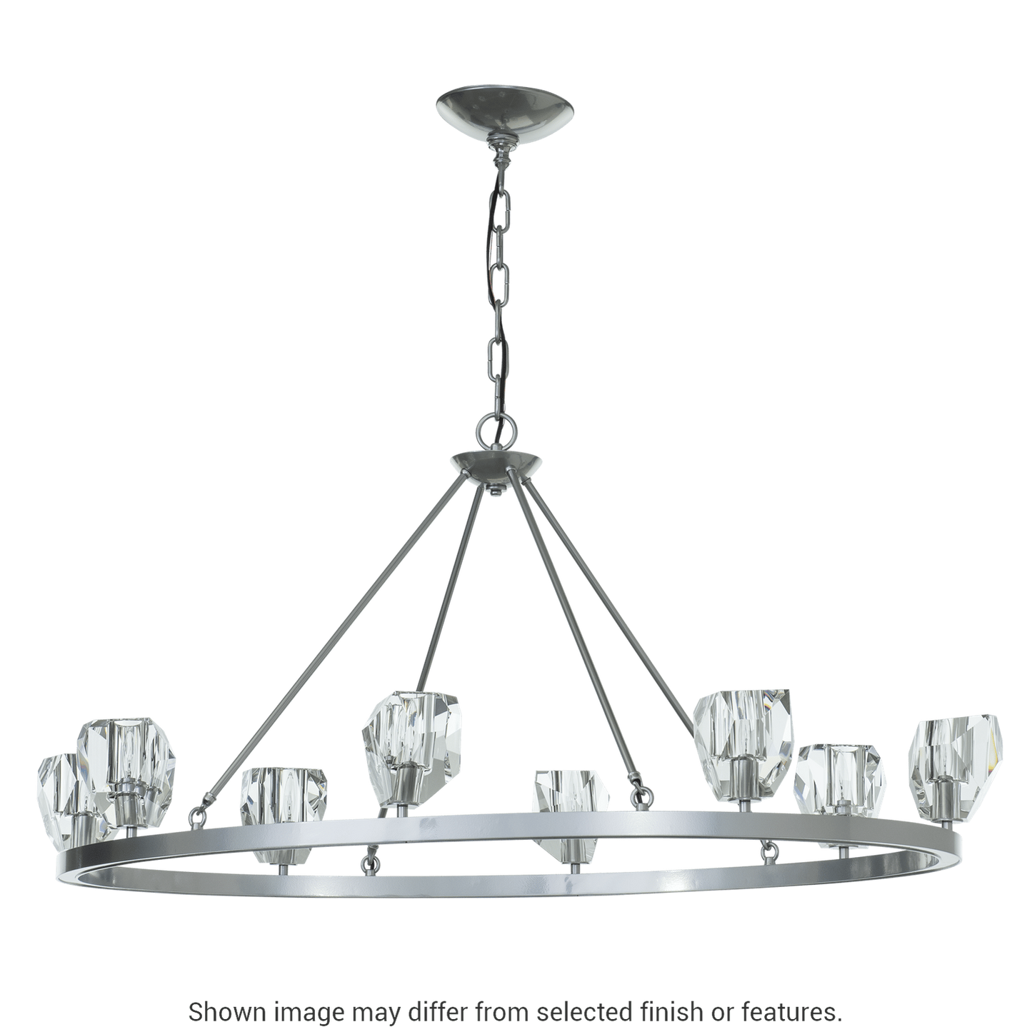 Gatsby 8-Light Chandelier - White by Hubbardton Forge
