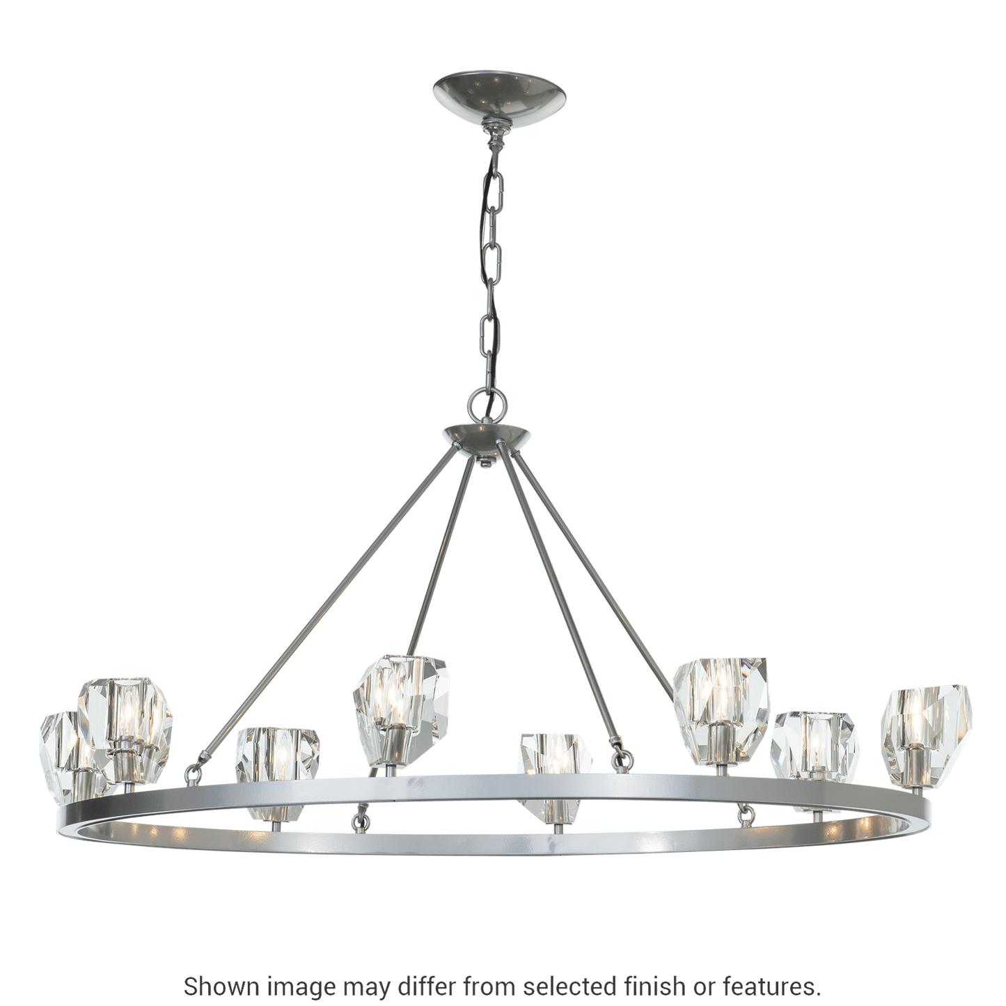 Gatsby 8-Light Chandelier - White by Hubbardton Forge