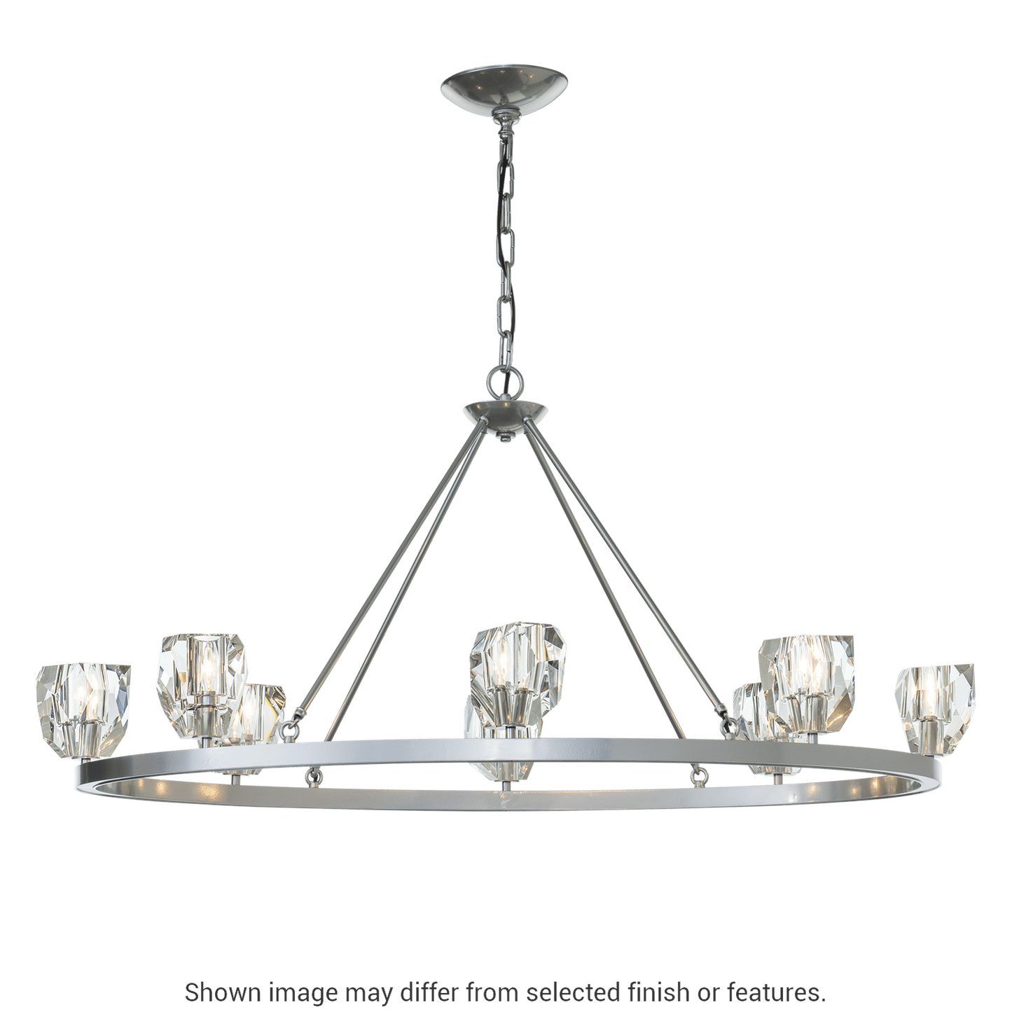 Gatsby 8-Light Chandelier - White by Hubbardton Forge