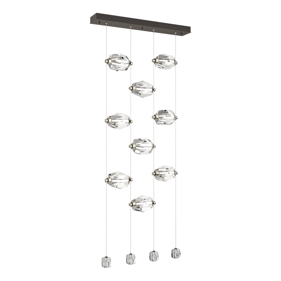 Gatsby 9-Light LED Pendant - Oil Rubbed Bronze by Hubbardton Forge