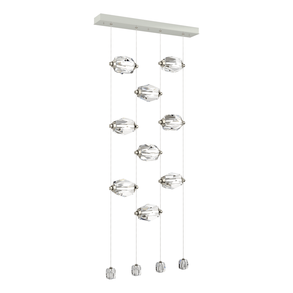 Gatsby 9-Light LED Pendant - Sterling by Hubbardton Forge