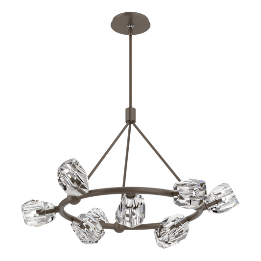 Gatsby 9-Light Ring Pendant - Bronze by Hubbardton Forge