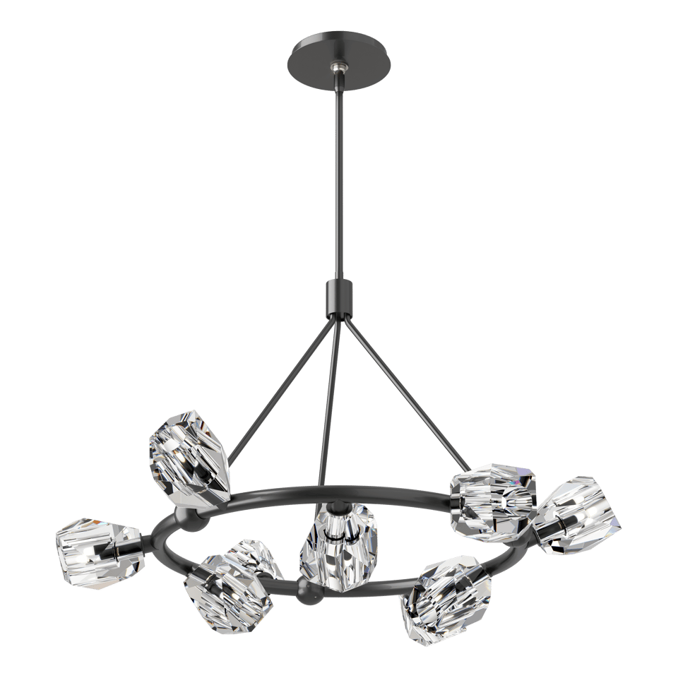 Gatsby 9-Light Ring Pendant - Ink by Hubbardton Forge