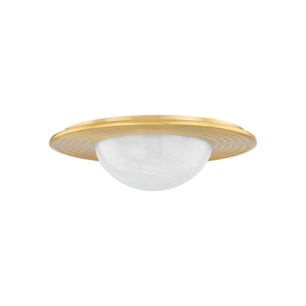 Geraldton Flush Mount - Aged Brass by Hudson Valley Lighting