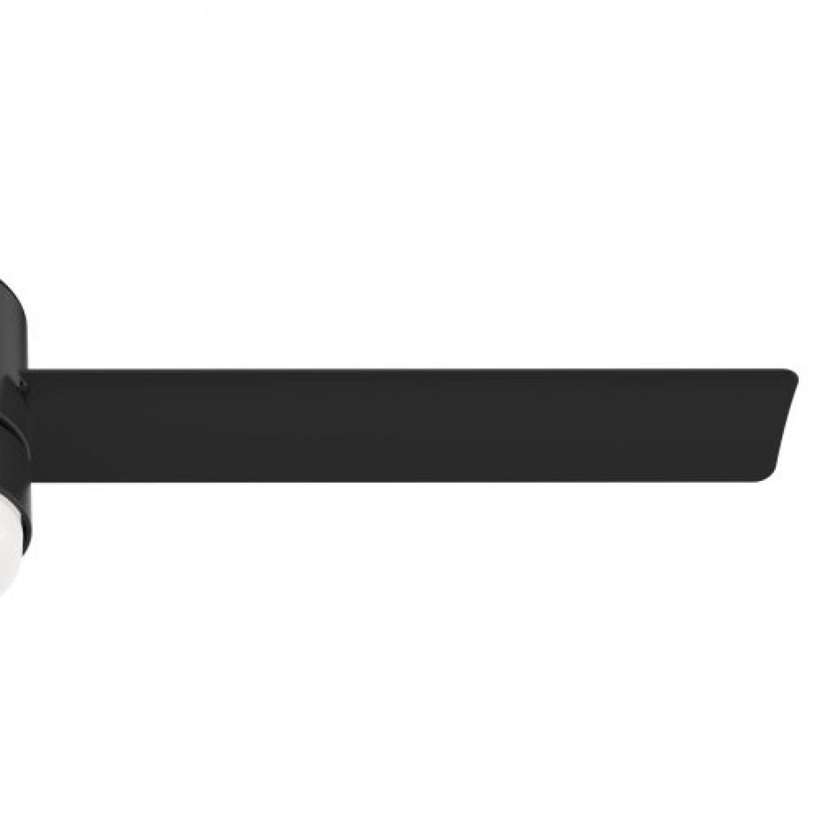 Gilmour Outdoor 52" LED Fan - Matte Black by Hunter