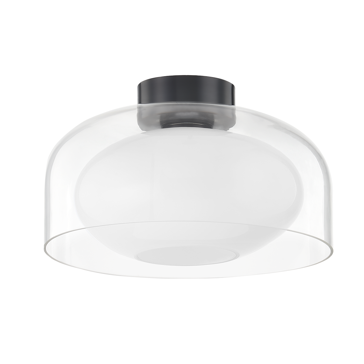 Giovanna Flush Mount - 1-Light - Old Bronze - Mitzi H746501-OB