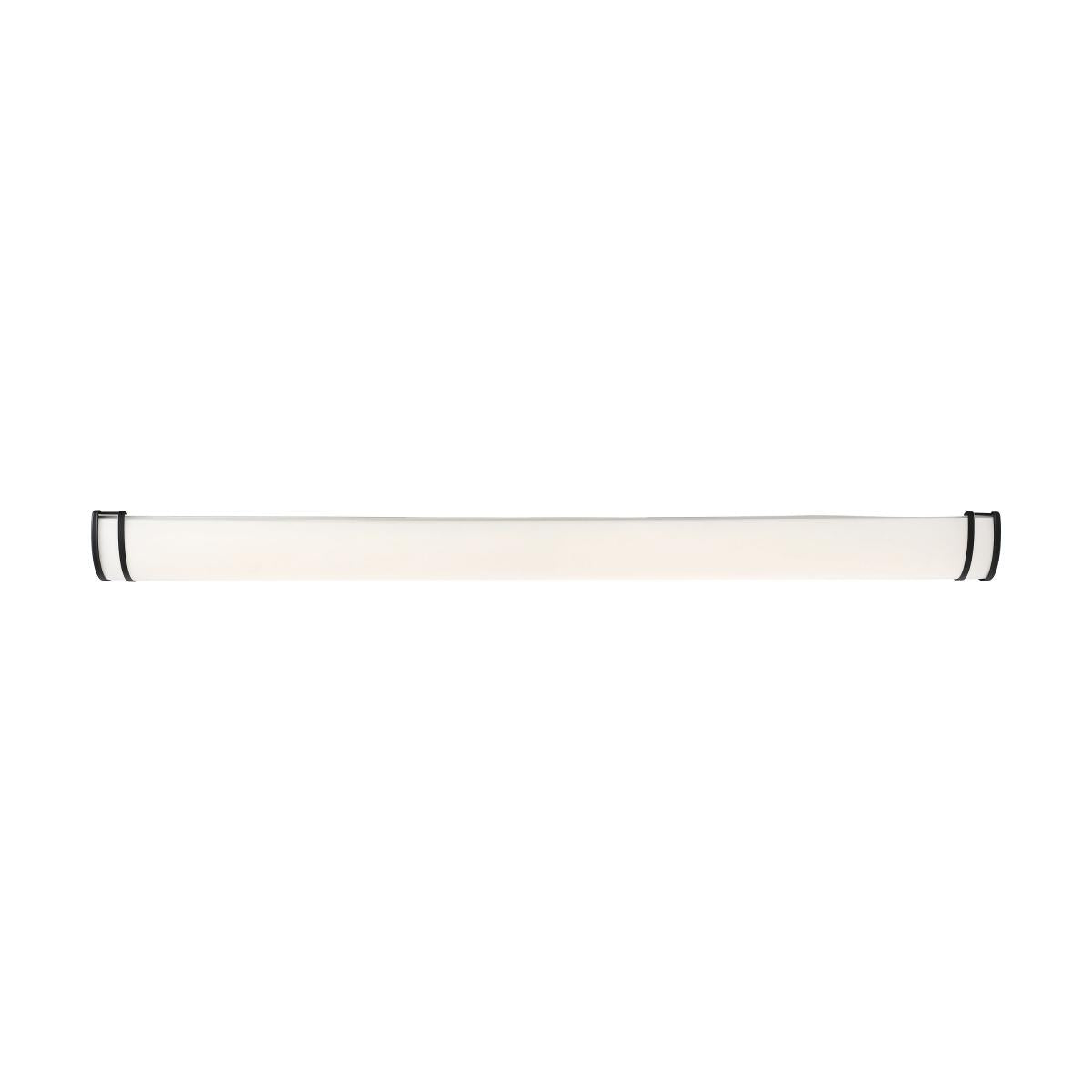 Glamour LED 49 inch - Vanity Fixture - Black Finish - CCT Selectable 3K/4K/5K - Satco 62-1732