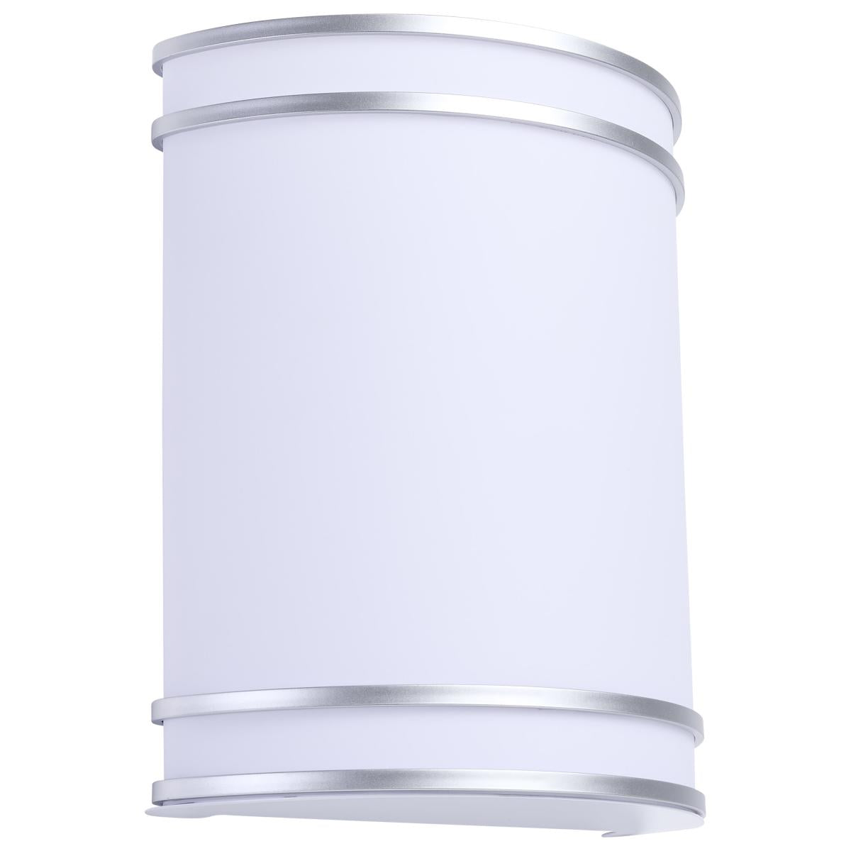 Glamour - LED Wall Sconce - Brushed Nickel Finish - 27K/3K/35K/4K/5K CCT Selectable - Satco 62-1885