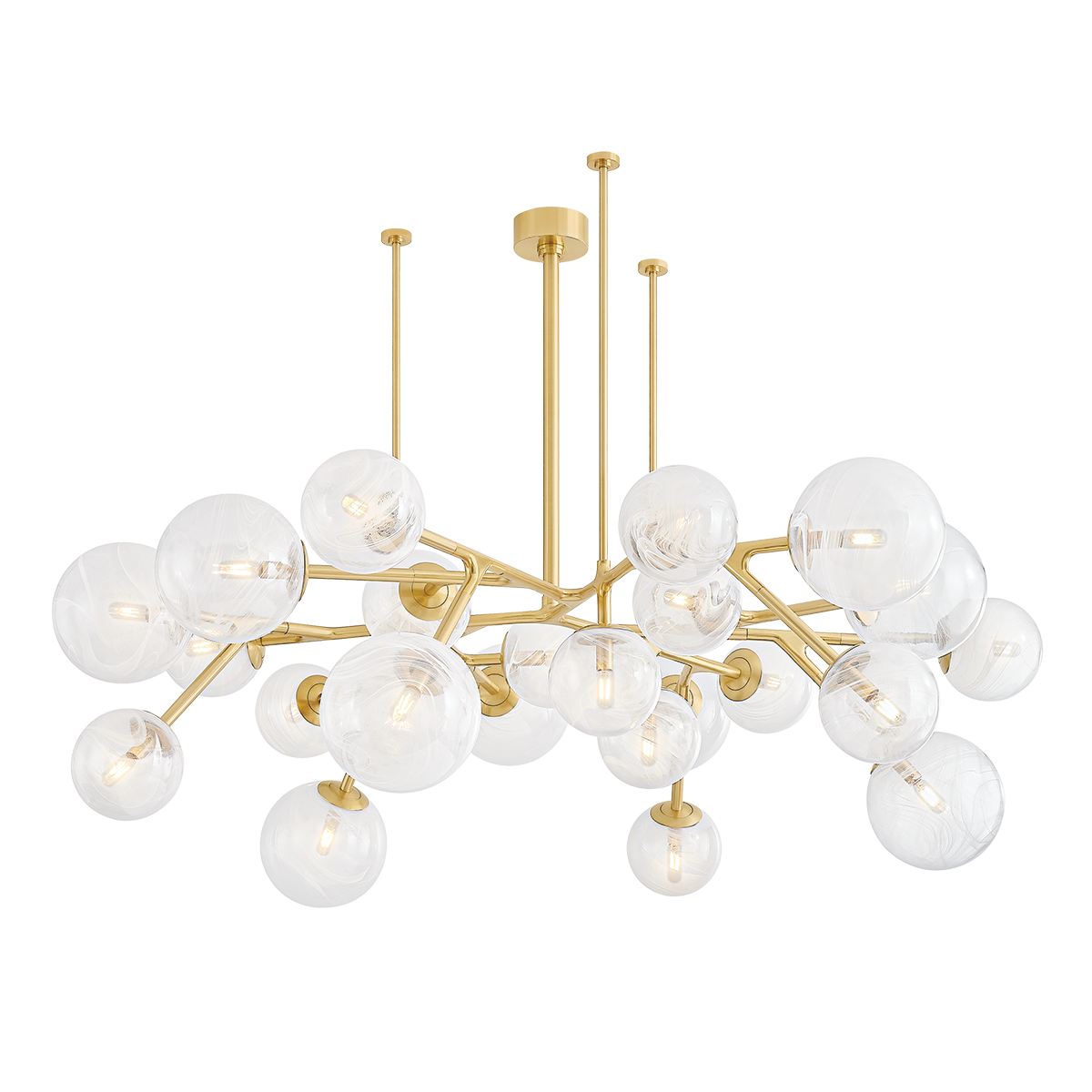 Glasgow Chandelier - 24-Light by Corbett Lighting