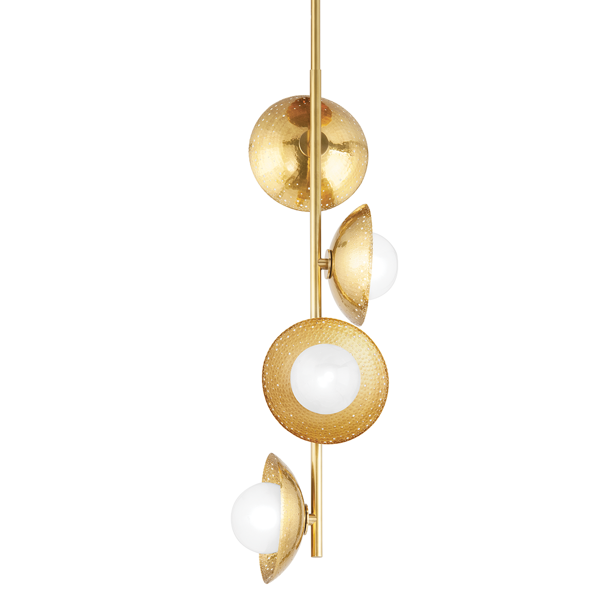 Glimmer Pendant - Aged Brass by Hudson Valley Lighting