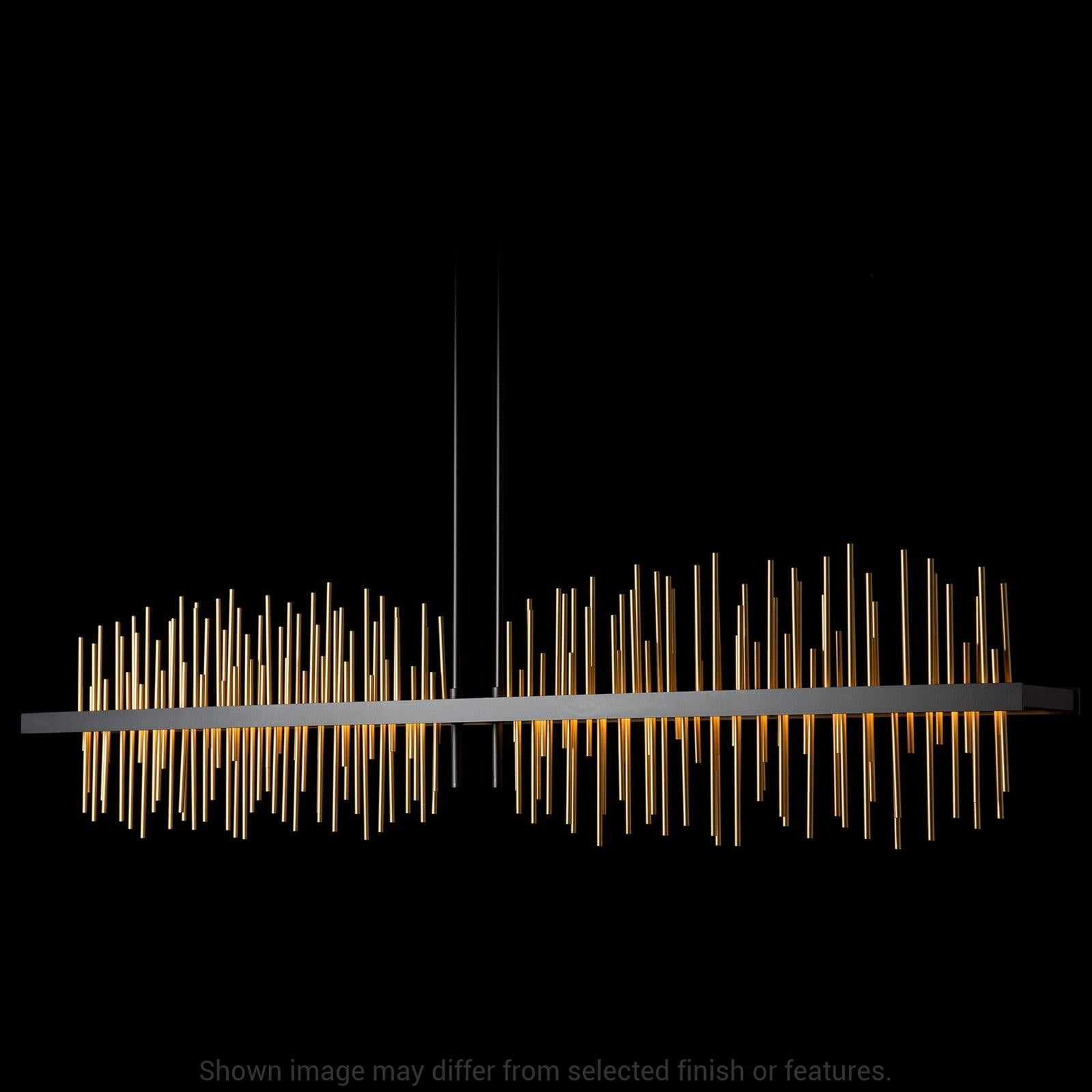 Gossamer Large LED Pendant - White - White Accent by Hubbardton Forge