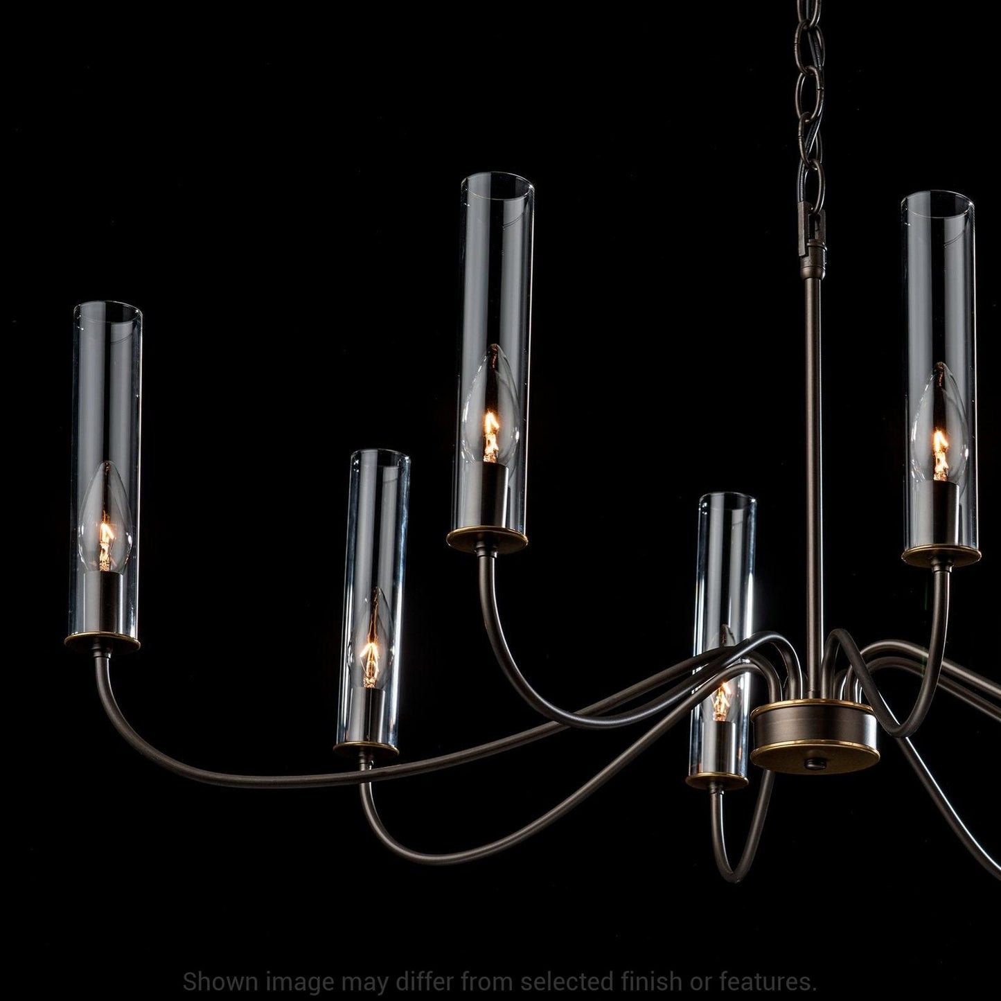 Grace 8-Arm Chandelier - White by Hubbardton Forge