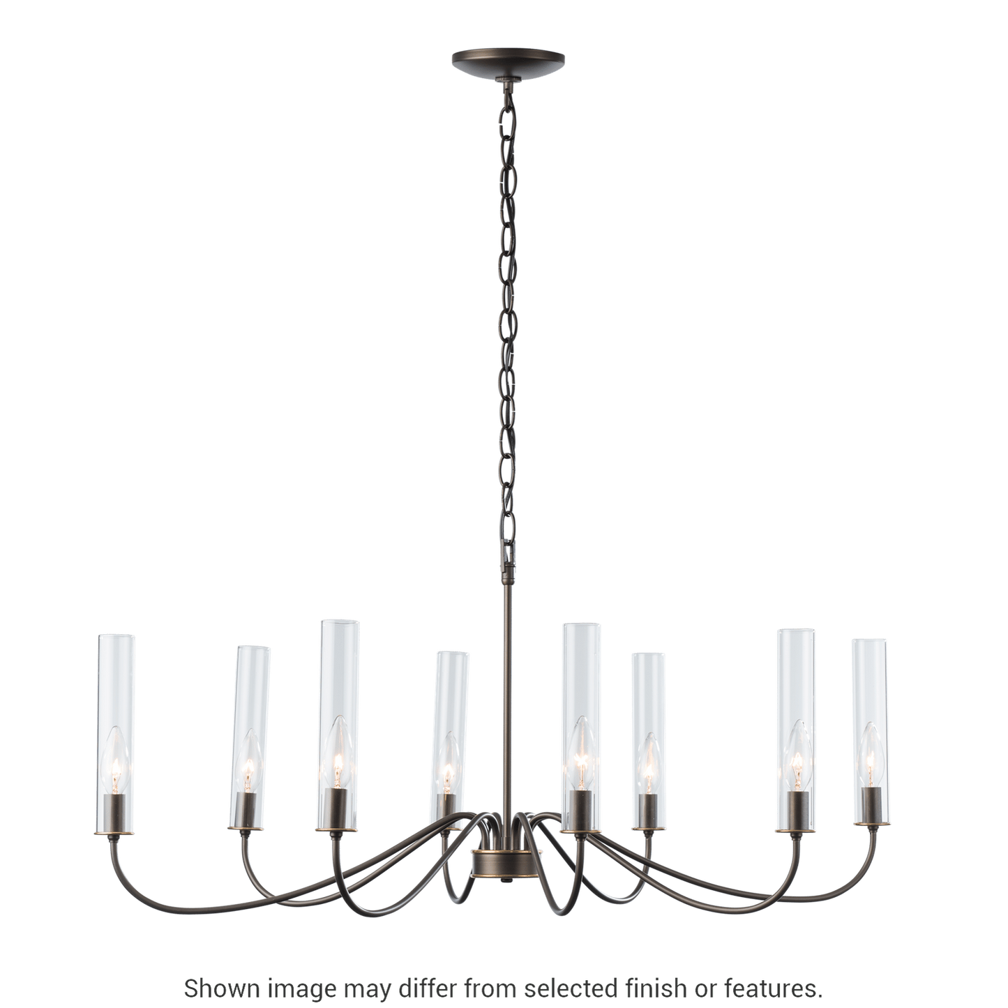 Grace 8-Arm Chandelier - White by Hubbardton Forge