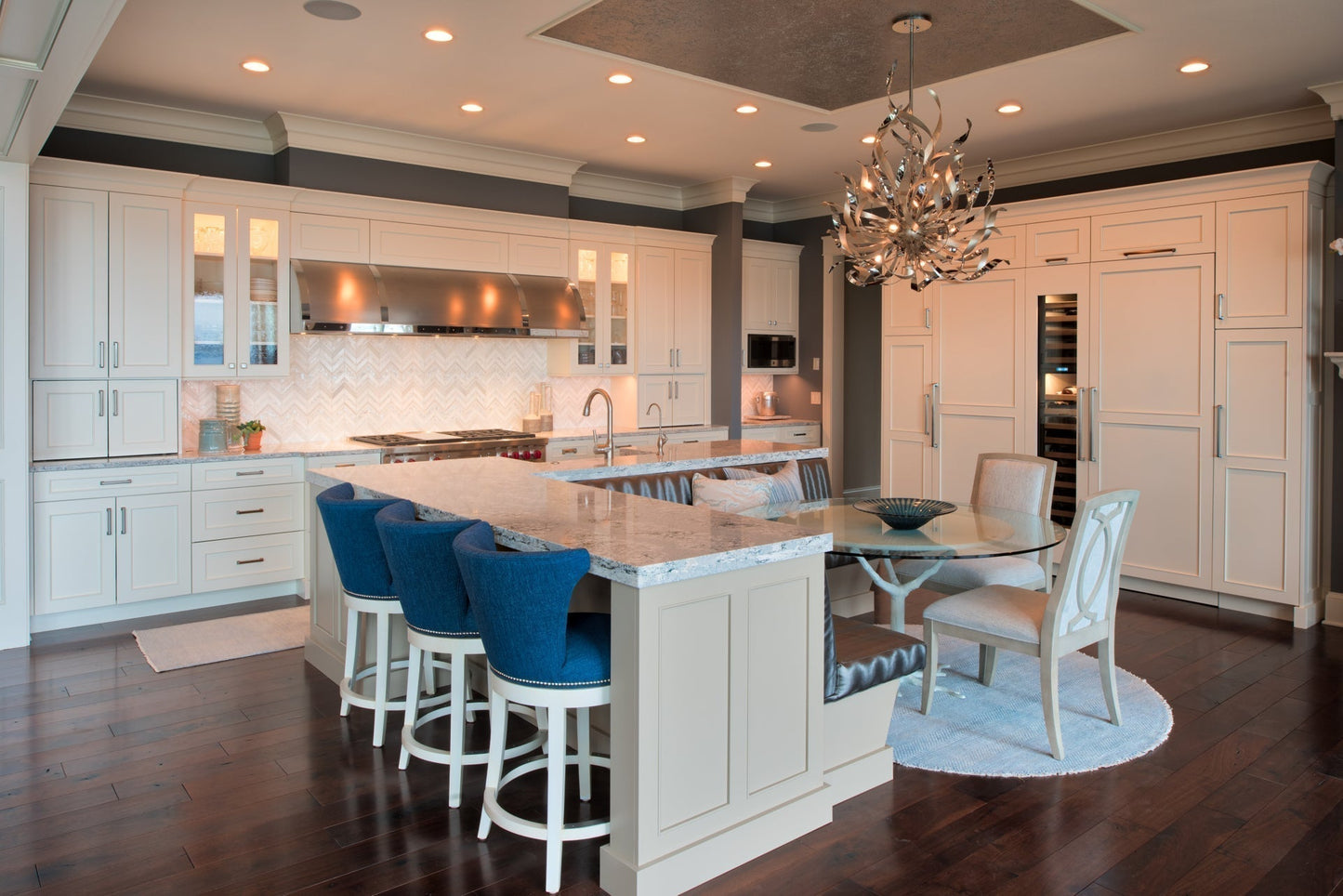 Graffiti Medium Chandelier by Corbett Lighting
