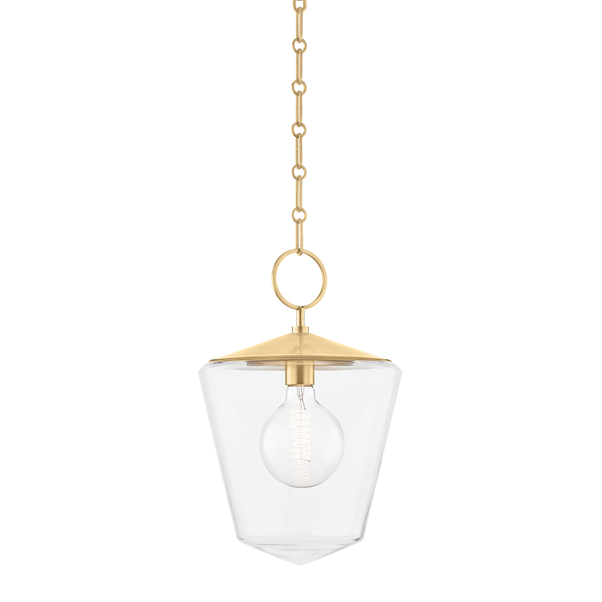 Greene Large Pendant - Aged Brass by Hudson Valley Lighting