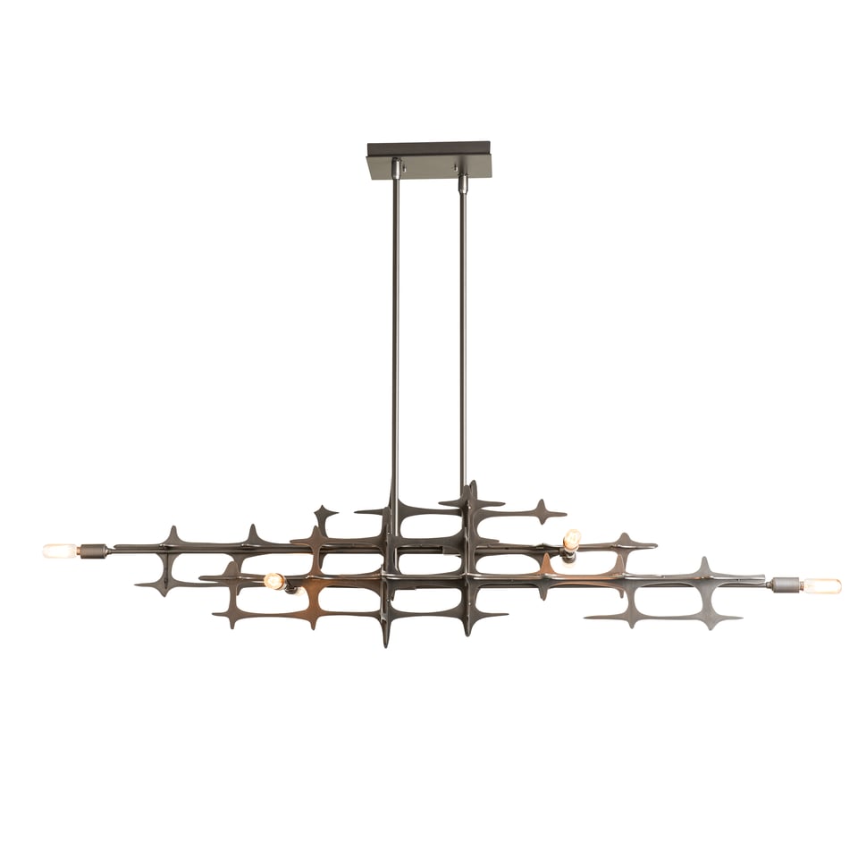 Grid Pendant - Dark Smoke by Hubbardton Forge