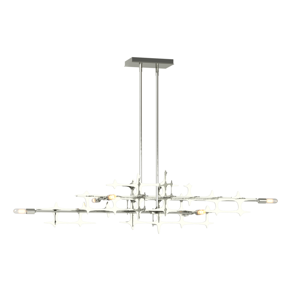 Grid Pendant - Sterling by Hubbardton Forge