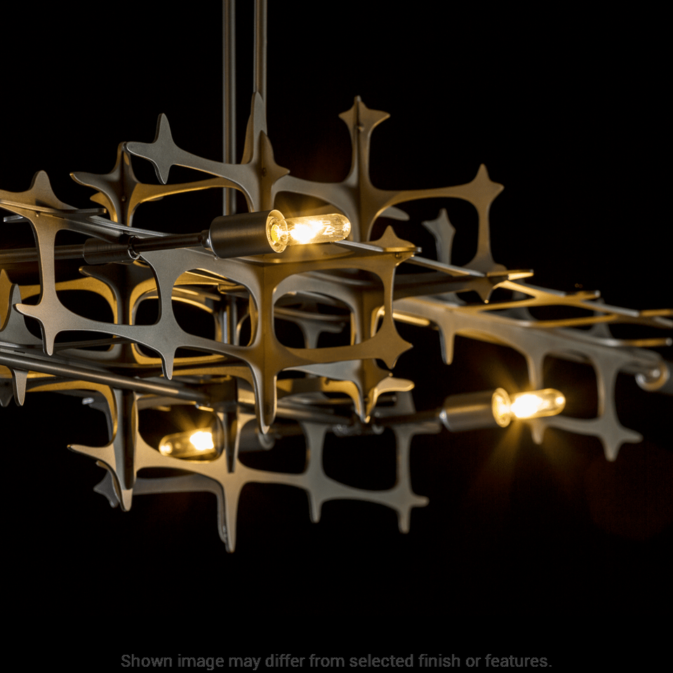 Grid Pendant - White by Hubbardton Forge