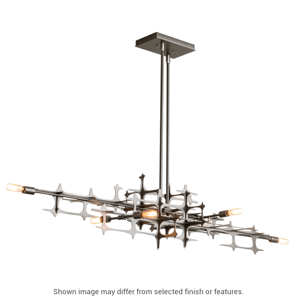 Grid Pendant - White by Hubbardton Forge