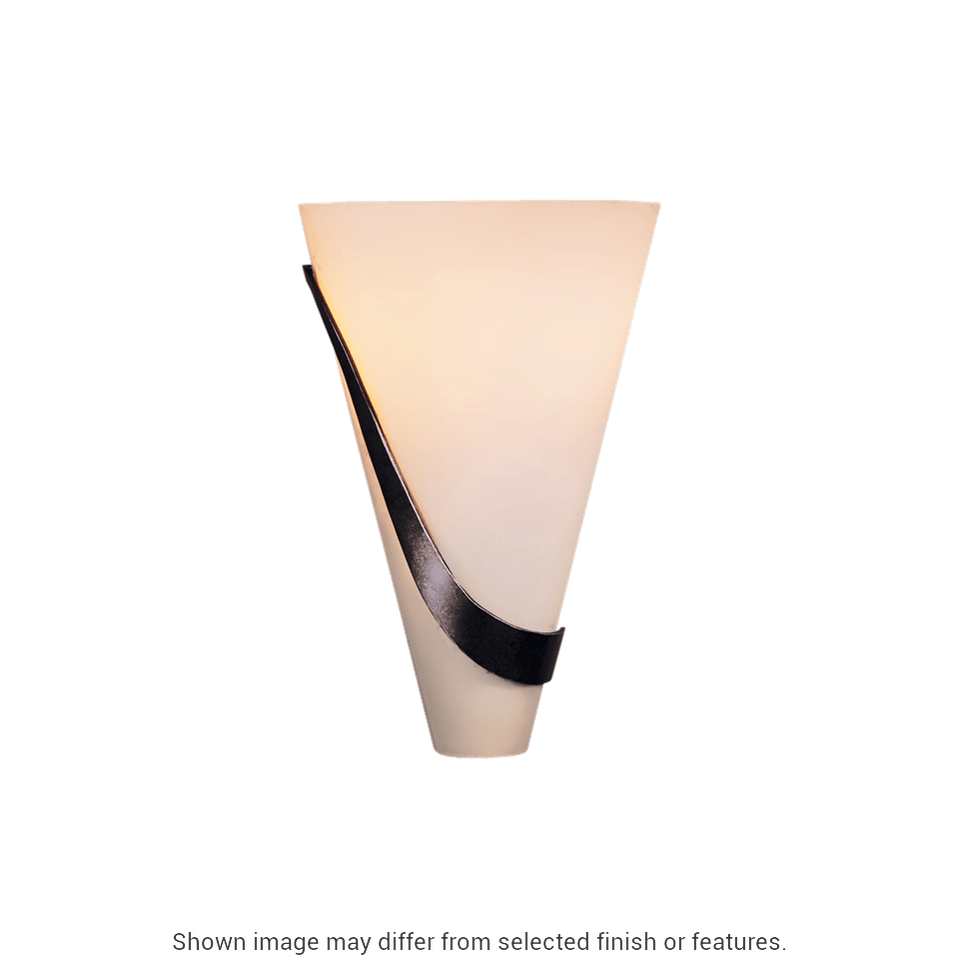 Half Cone Sconce - White - Left-Facing by Hubbardton Forge