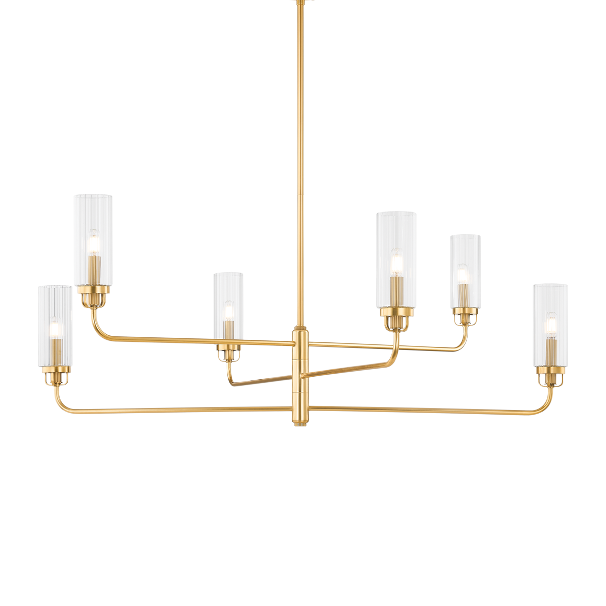 Halifax Chandelier - Aged Brass by Hudson Valley Lighting