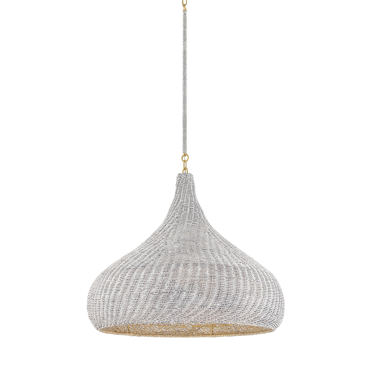 Hampstead Large Pendant - Aged Brass by Hudson Valley Lighting