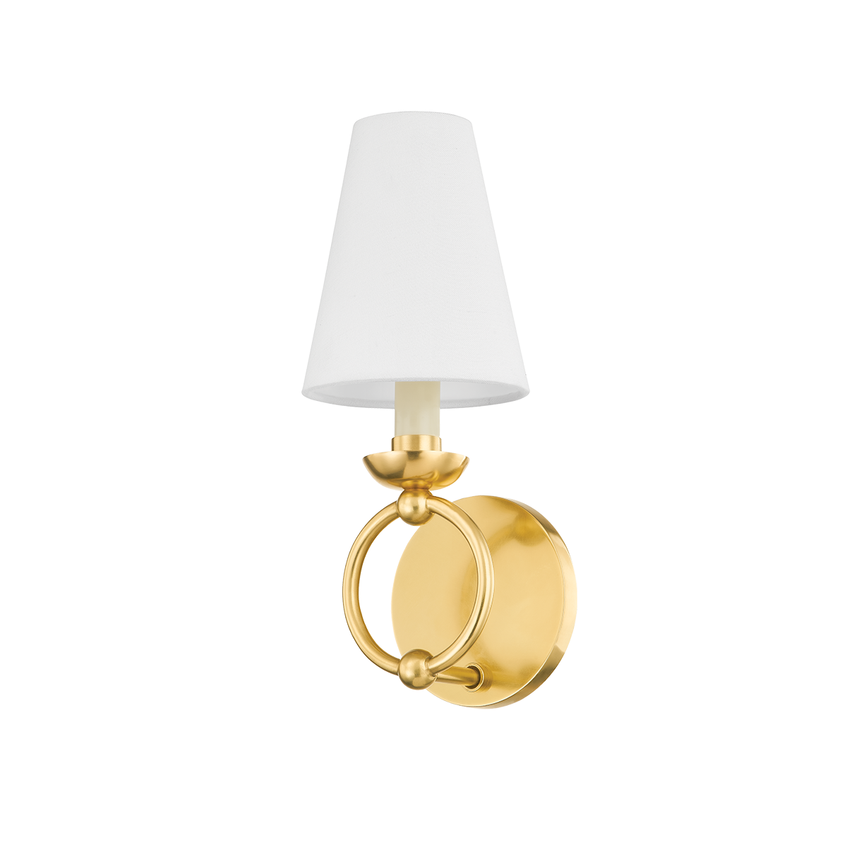 Haverford Wall Sconce - 1-Light - Aged Brass - Mitzi H757101-AGB