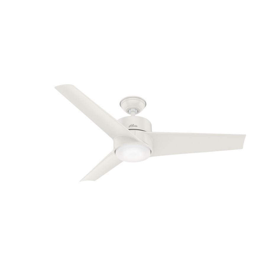 Havoc 54" LED Fan - Matte Black by Hunter