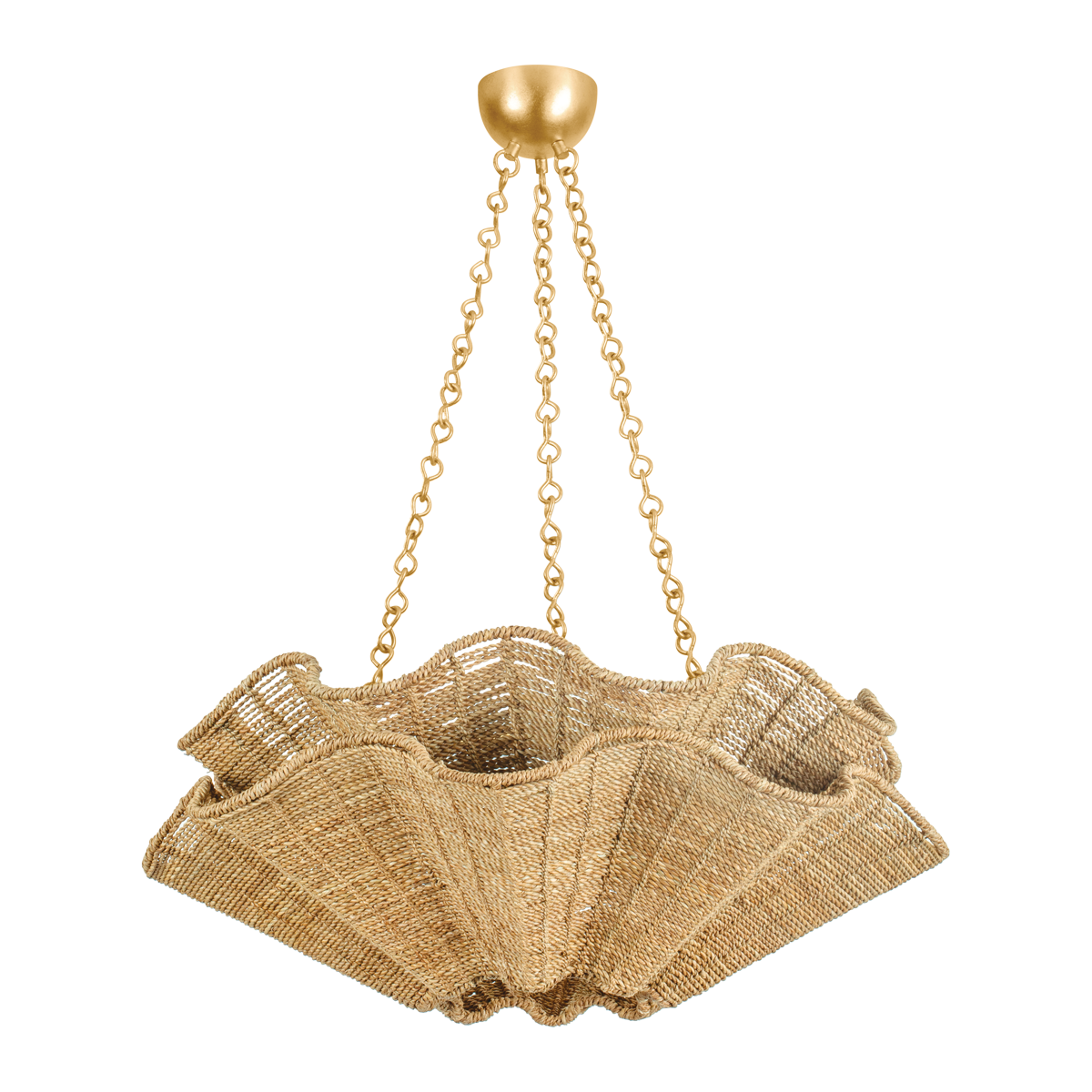 Hayworth Chandelier - Vintage Gold Leaf by Hudson Valley Lighting