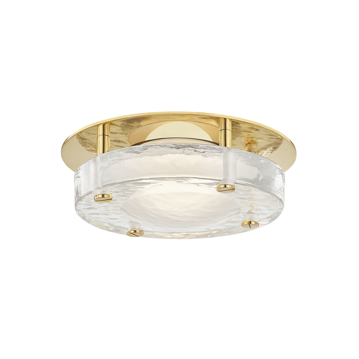 Heath Flush Mount - Aged Brass by Hudson Valley Lighting