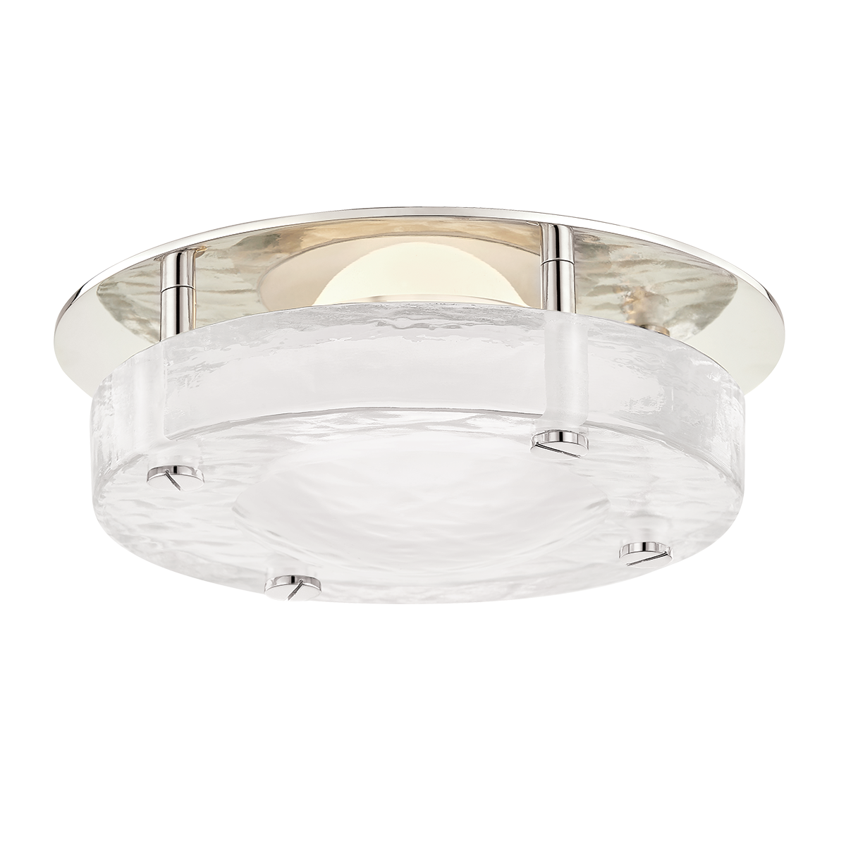 Heath Flush Mount - Polished Nickel by Hudson Valley Lighting