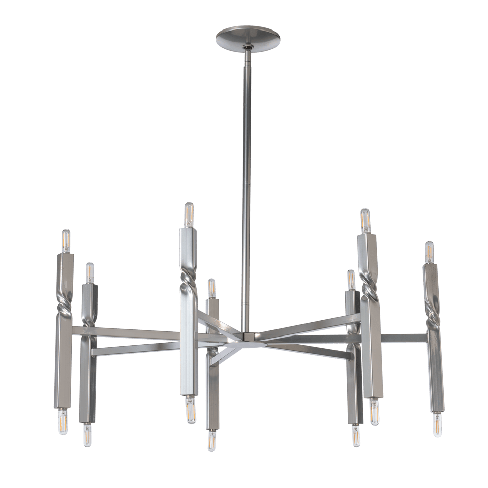 Helix 14-Light Pendant - Sterling by Hubbardton Forge
