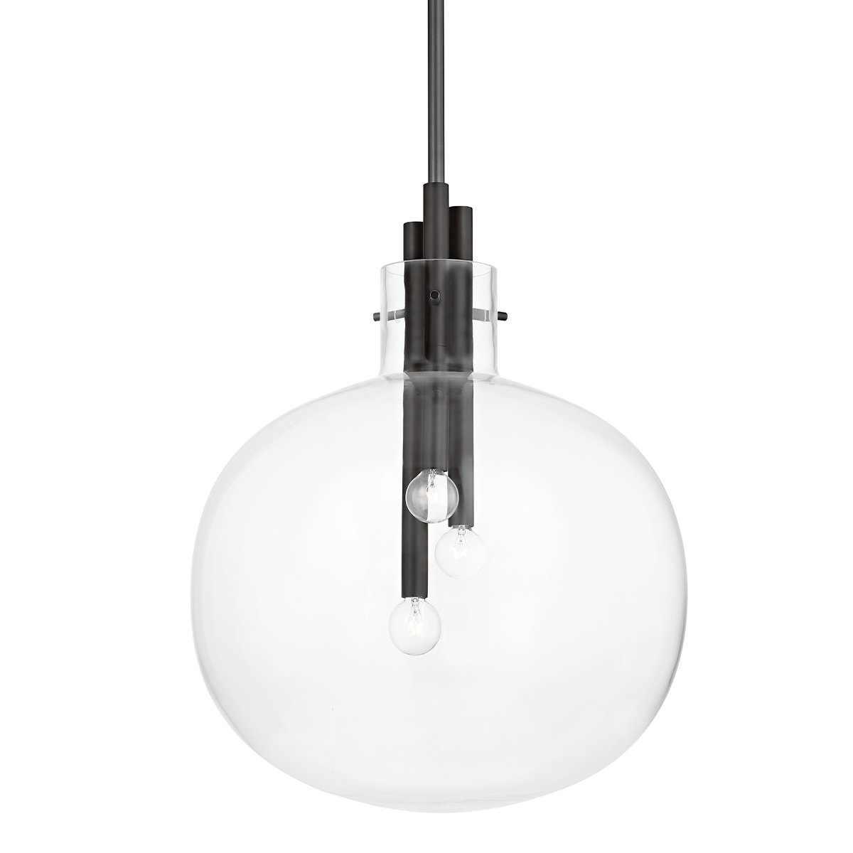 Hempstead Large Pendant - Black Brass by Hudson Valley Lighting