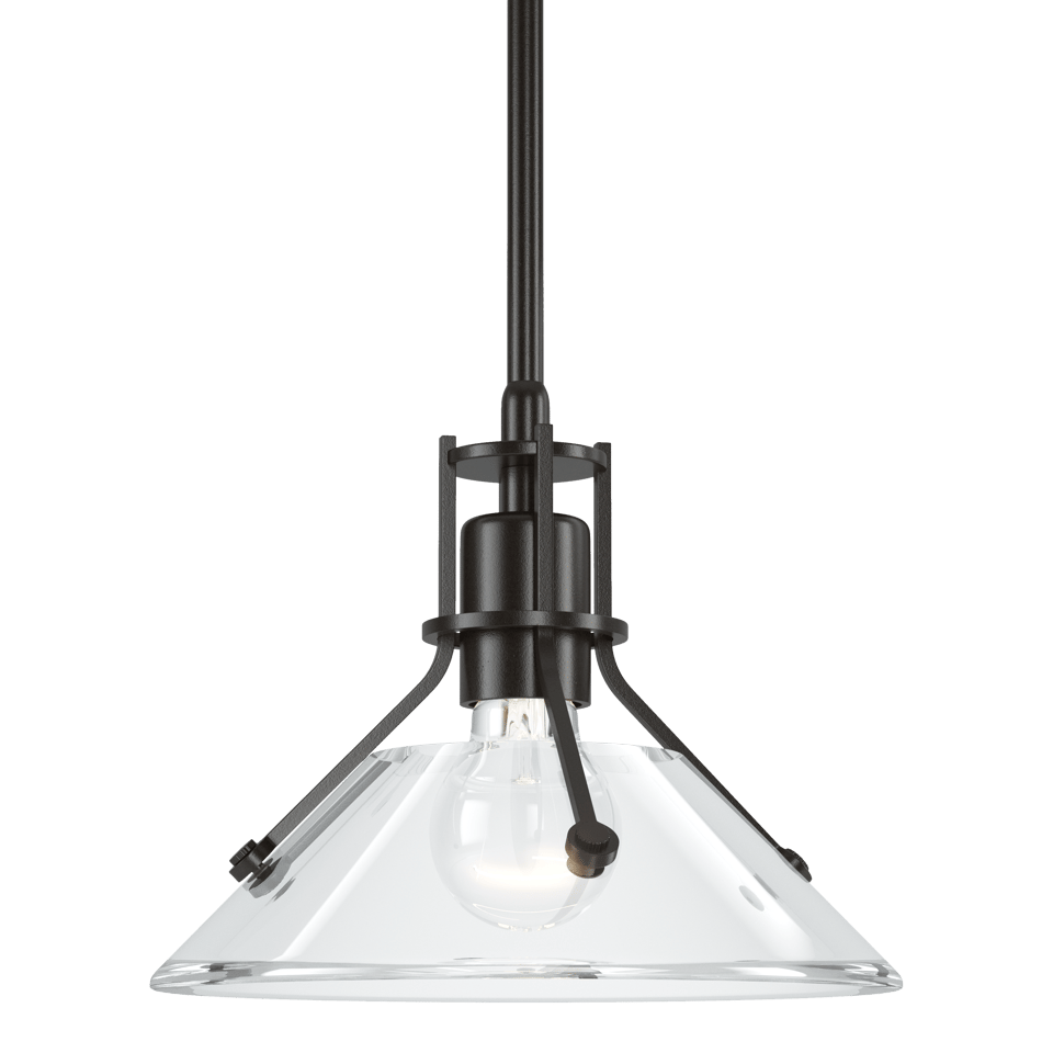 Henry Mini Pendant - Oil Rubbed Bronze - Clear Glass by Hubbardton Forge