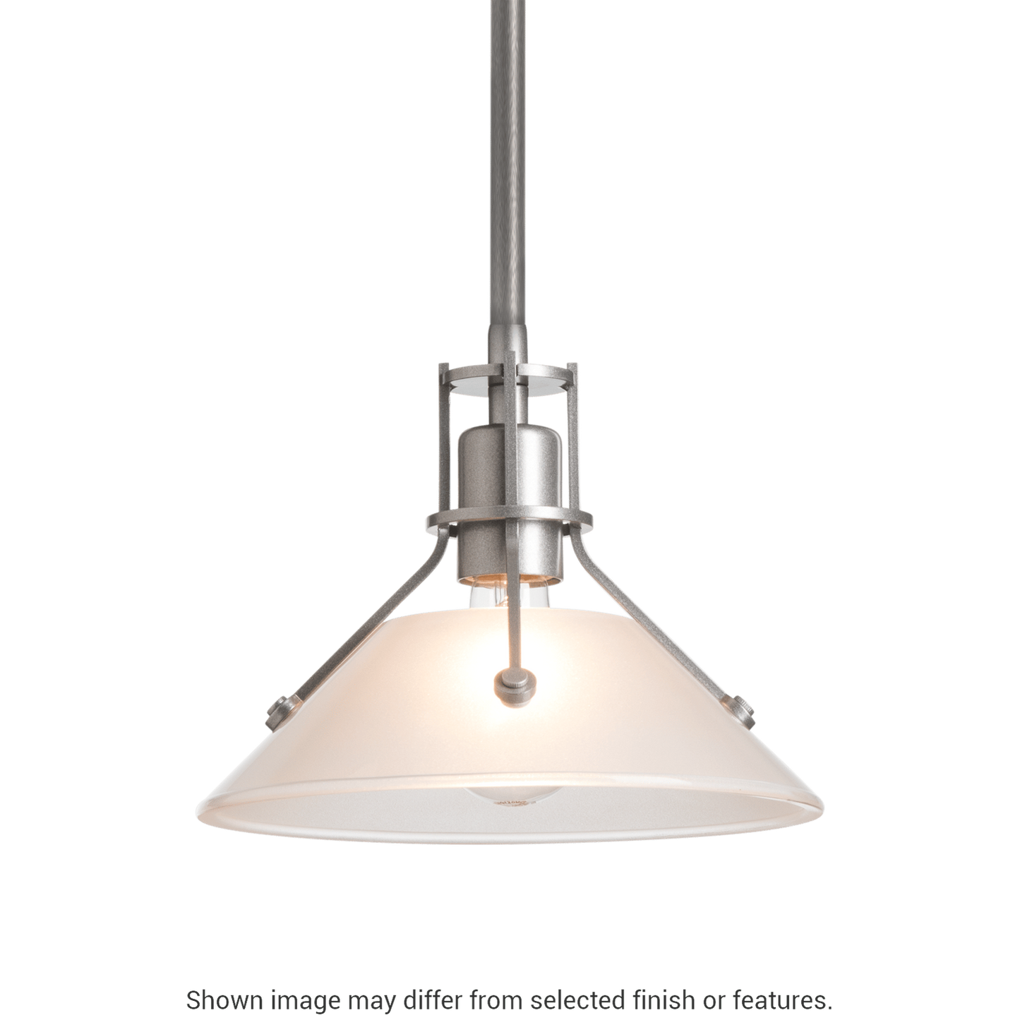 Henry Mini Pendant - White - Frosted Glass by Hubbardton Forge