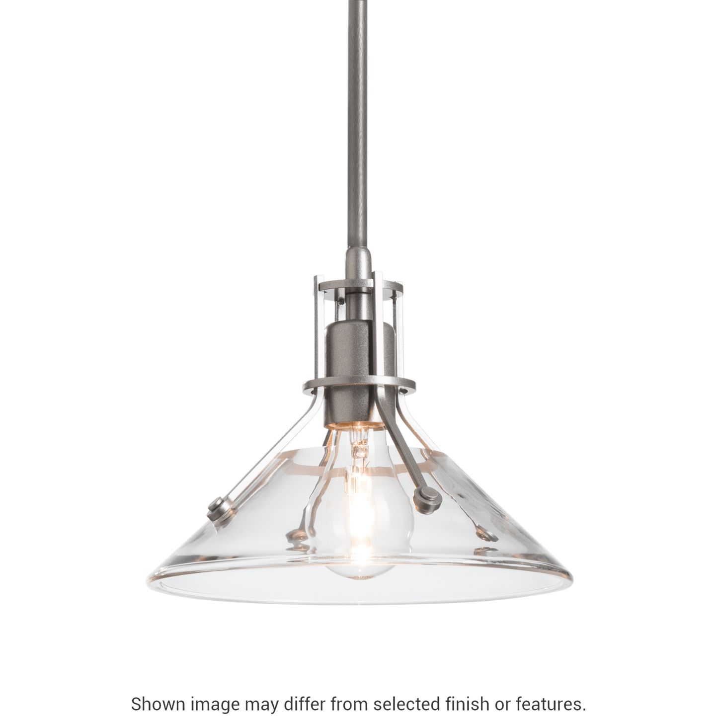 Henry Mini Pendant - White - Frosted Glass by Hubbardton Forge