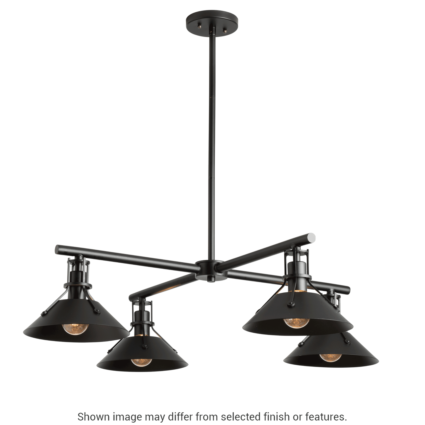 Henry Outdoor 4-Light Pendant - White by Hubbardton Forge