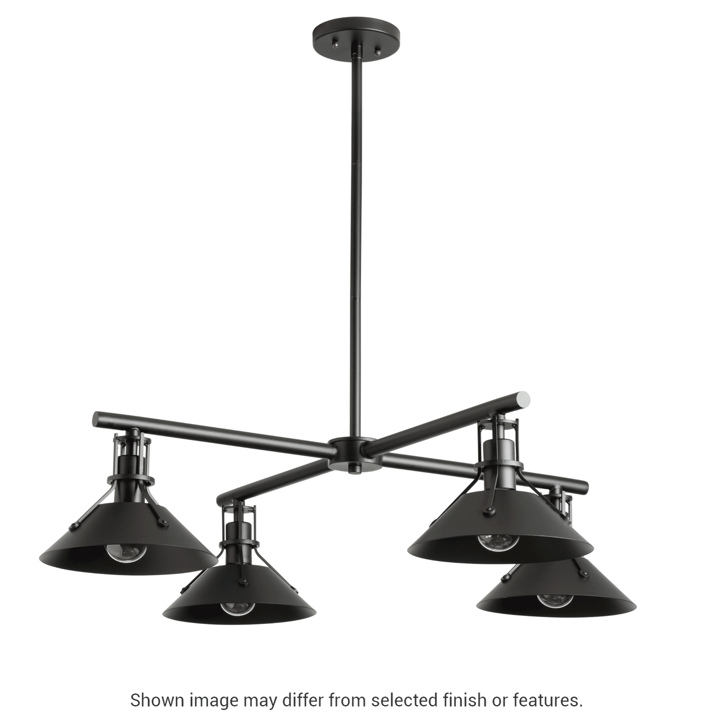Henry Outdoor 4-Light Pendant - White by Hubbardton Forge