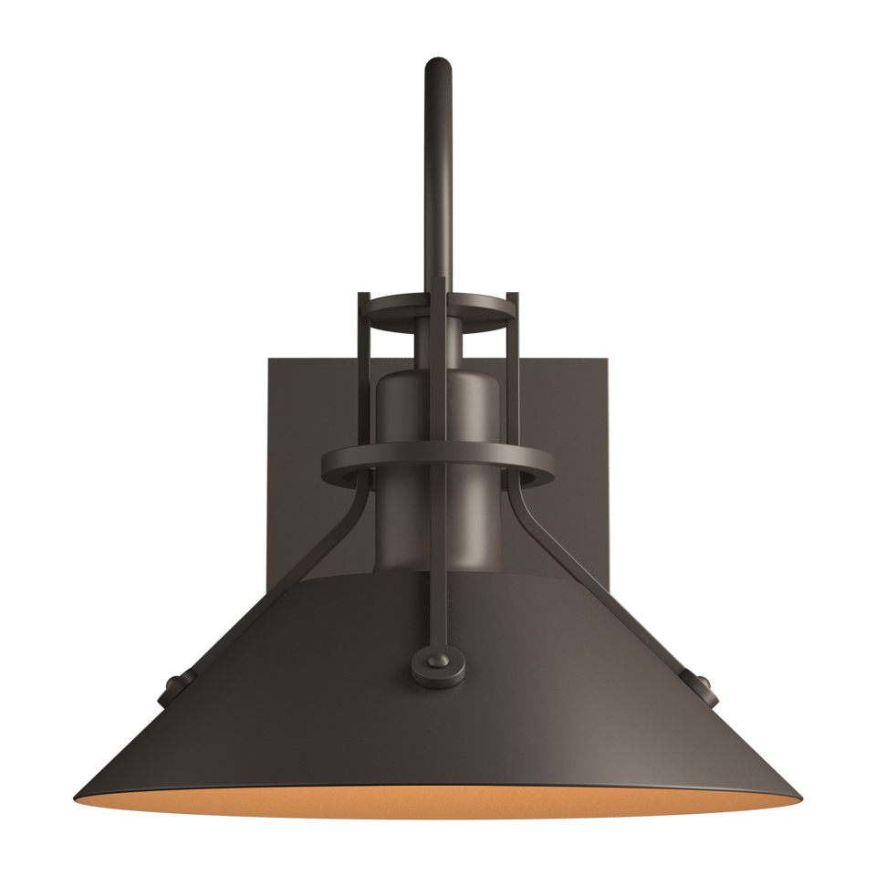 Henry Small Dark Sky Friendly Outdoor Sconce - Coastal Dark Smoke by Hubbardton Forge