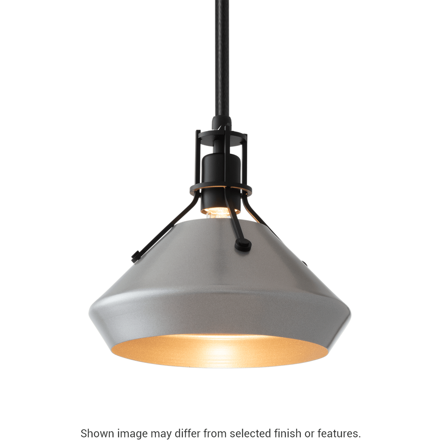 Henry With Chamfer Pendant - White by Hubbardton Forge