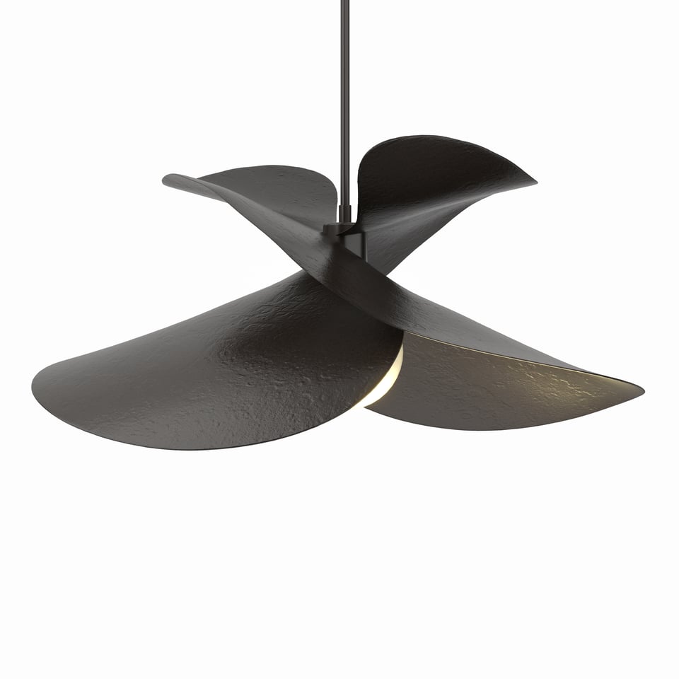 Hibiscus Large Pendant - Oil Rubbed Bronze by Hubbardton Forge